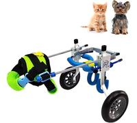 Dog Wheelchair, Dog Lifting Wheelchair for Back Legs/Hind Legs, Adjustable Full Support Cart for Handicapped Cats Paralyzed Rabbit, Life Changing for Mobility Challenged Pets, Weight 3.3~35 pounds(Xxl