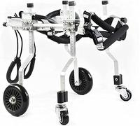 Dog Wheelchair Dog Mobility Harness Dogs Strollers Adjustable Aluminum Disabled Dog Assisted Walk Car Front Hind Leg Rehabilitation For disabled dog M (XL)