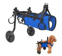Dog Wheelchair for Back Legs, Adjustable 2-Wheel Aluminium Pet Wheelchair