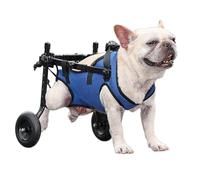Dog Wheelchair for Back Legs - Adjustable Mobility Aid for Small Dogs, Rehabilitation Trolley for Disabled Pets, Walk Tools for Improved Mobility