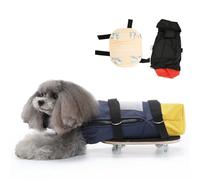 Dog Wheelchair for Back Legs - Lightweight Mobility Aid for Disabled Dogs Canine Support Scooter for Senior Pets Back End Drag Bag with Wheels Enhance Pet Mobility