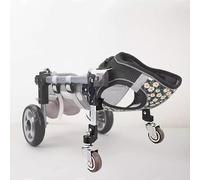 Dog Wheelchair for Disabled Dogs - Adjustable Front & Rear Mobility Aid for Small Medium & Large Dogs with Paralysis Injury Arthritis Support - Dog Leg Brace Trolley