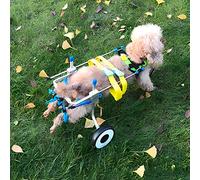 Dog Wheelchair for Disabled Dogs Mobility Aid for Small & Large Breeds Rear Leg Rehabilitation Cart Easy Assembly Perfect for Assisted Walking