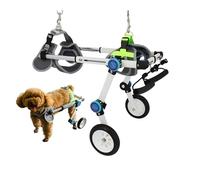Dog Wheelchair for Paralyzed Back Legs, Adjustable Lightweight Harness, for Injured Disabled Pets Hind Limb Weakness Support