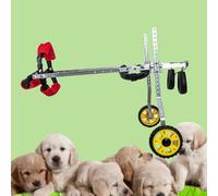Dog Wheelchair for Rear Legs, Lightweight, Adjustable Rehab Walker for Small and Medium Dogs with Arthritis and Aging Support, Mobility Aid for Pets