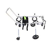 Dog Wheelchair for Spinal Support - Full Body Rehabilitation Cart with Belly Strap for Mobility Assistance and Recovery for Dogs Weighing 5-9 kg