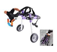 Dog Wheelchair Mobility Aid - Vet Approved Support for Back Leg Injuries in Disabled Pets, Adjustable Wheels for Enhanced Mobility