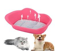 Dog Whelping Box - Dog Birthing Box with Cushion | Whelping for Dogs with 4 Anti-Slip Bases | Whelping Bed | Pet Delivery Bed for Cats and Small Dogs, Pet Supplies