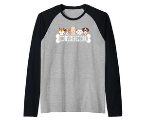 Dog Whisperer Dog Trainer Raglan Baseball Tee