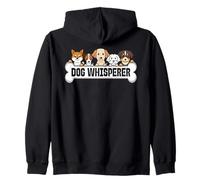 Dog Whisperer Dog Trainer Zip Hoodie