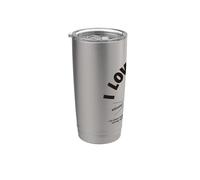 Dog who Claim to Love Going for Walks. Stainless Steel Insulated Tumbler