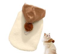 Dog Winter Clothes - 155g Cute Dog Sweater Cat Coat With Hat Leader For Fall Winter | Kitten Clothes Dogs Apparel Accessories With Ball Hat Design | Soft Lamb Wool Winters Dogs Clothe For Small Cats