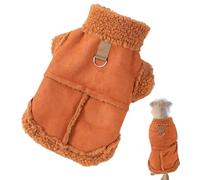 Dog Winter Clothes - Dog Thermal Sweater | Dog Winter Coat | Plush Dog Jacket | Warm Winter Coat for Small Dogs, Medium and Large Dogs | Cold Weather Clothes | Comfortable Clothes for Pets in Chilly