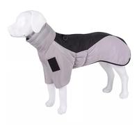 Dog Winter Clothes, Reflective Small Dog Winter Coat Water Proof Winter Dog Coat Puppy Jacket Dog Clothing For Small To Medium Sized Dogs(Gray black,XL)