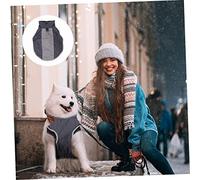 Dog Winter Clothes Workout Romper Dog Rain Dog Costume Dog Cosplay Costume Puppy Vest Sport Jacket Sweater Vests Sports (Blackx2pcs XLx2pcs)