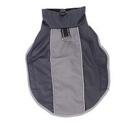 Dog Winter Clothes Workout Romper Dog Rain Dog Costume Dog Cosplay Costume Puppy Vest Sport Jacket Sweater Vests Sports (Black S)