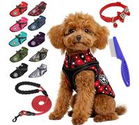 Dog Winter Coat, 3 in 1 Winter Jacket with Harness, Waterproof Windproof Dog Jacket with Zipper, 10 Colors Pet Outdoor Jacket, Warm & Cozy for Dogs (Star,X-Large)