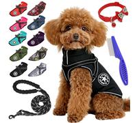 Dog Winter Coat, 3 in 1 Winter Jacket with Harness, Waterproof Windproof Dog Jacket with Zipper, 10 Colors Pet Outdoor Jacket, Warm & Cozy for Dogs (Black,5X-Large)