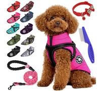 Dog Winter Coat, 3 in 1 Winter Jacket with Harness, Waterproof Windproof Dog Jacket with Zipper, 10 Colors Pet Outdoor Jacket, Warm & Cozy for Dogs (Pink,X-Large)
