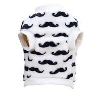 Dog Winter Coat - Dog Coat | Dog Jacket | Dog Clothes For Small | Dog Sweater | Black White Puppy Sweater | Warm Two-Legged Dog Jacket Pet Costumes | Soft Fleece Dog Pajamas For Walking Outing