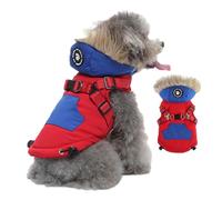 Dog Winter Coat Hooded Dog Coat Zipper Dog Coat - Dog Winter Clothes Hooded | Outdoor Comfortable Dog Coats, Thick Pet Clothing Domes