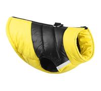 Dog Winter Coat Waterproof Cold Weather Warm Puffer Jacket for Small Medium Large Dogs Cozy Puppy Vest with Reflective D-ring Zip Up Pet Outdoor Clothes,Yellow,XXL