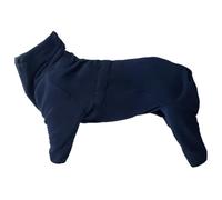 Dog Winter Coat Windproof Warm Jacket with Collar Zipper Adjustable Buckle Soft Fleece Pajamas for Small Medium Dog Walking Hiking Sleep M - Winter Coat Jackets for Medium Dogs