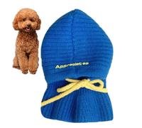 Dog Winter Hat - Winter Knitted Hat for Dogs, Warm Knitted Hat for Dogs | Adorable Cute Collar Snood Headwear, Wearable Crochet Snood Funny Pet Hat, Knitted Hat, Neck Ear Warmth