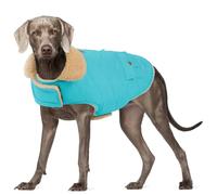 Dog Winter Jacket for Extra-Large Dogs, Pet Windproof Cold Weather Coats, Pets Clothes Snow Jacket, Golden Retriever, Labrador Retriever, Husky, Blue XL