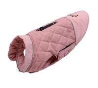 Dog Winter Jacket with Harness Hole, Waterproof Reversible Snow Jacket, Adjustable Reflective Pet Coat, Warm and Easy Wear for Cold Weather