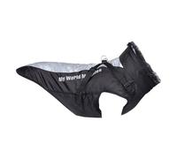 Dog Winter Jackets Cold Weather Dog Coats With Harness & Furry Collar Easy Walking & Soft Warm Sports Clothes Apparel For Medium Large Dogs Chest: 25" Back Length: 20" Nfr323 (D, XXXL)