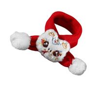 Dog Winter Knitted Scarf | Puppy Scarves | Dogs Knit Scarf Year Of The Snake Dog Costumes Winter Warm Pet Scarves for Medium Large Dogs