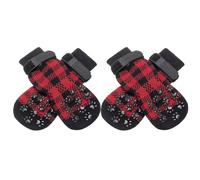 Dog Winter Socks Small Medium Adjustable Anti Slip Sock Paw Guard Paw