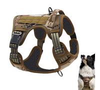 Dog Wiring Harness, Training Control Harness, Comfortable Vest, Adjustable Secure Fit, Outdoor Pet Equipment for Rescue, Hunting, Search, Trainer, Daily, Walking, Green