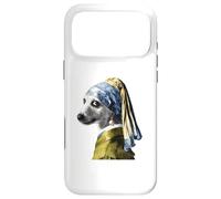 Dog With A Pearl Earring Funny Art Dog Case for iPhone 17 Pro Max