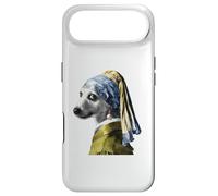 Dog With A Pearl Earring Funny Art Dog Case for iPhone Air