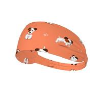 Dog With Big Bones Printing Full-Print Elastic Exercise Headband, Adjustable Fit Great For Yoga,Hiking​ Exercise Headband