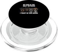 Dog Witness Trust House Rottweiler Doberman Pitbull Boxer PopSockets PopGrip for MagSafe