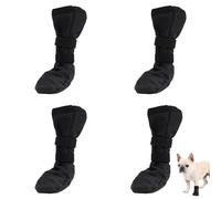 Dog Wound Recovery Boot,Dog Leg Wound Cover, Bootie for Injured Paw,From Licking Wounds-4 Pieces