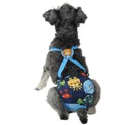 Dog Wraps - Washable Suspender Pants - Reusable Small Pet Diaper - Leakproof Hygiene Solution | for Travel Car Crate Kennel Yard Park Beach Camping Indoor Outdoor Home Apartment