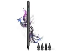 DOGAIN A8 Stylus Pen for iPad 2018-2026, Fast Charge, Palm Rejection-Black | Magnetic Precision iPad Stylus Compatible with Apple iPad 11/10/9/8/7/6, Pro 12.9"/11"/13"M5/M4, Air M4/M3/M2/5/4/3, Mini 6/5