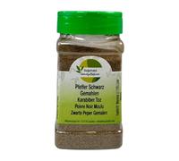 DOĞALTAKIL Black Pepper, High-Quality Ground Black Pepper, Unleash the Intense Taste with the Exquisite Turkish Pepper (160 g - Bottle)