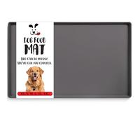 DogBuddy Waterproof Silicone Dog Bowl Mat - Non-Slip Edges, Perfect for Food and Water