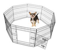 DogCrates+ Small - 8 Panel Dog Playpen With Door