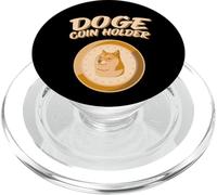 Doge Coin Holder Crypto Shiba Inu Dogecoin Cryptocurrency PopSockets PopGrip for MagSafe