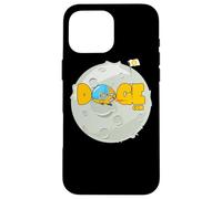 Doge Meme Dogecoin Crypto Moon Case for iPhone 16 Pro Max