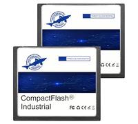 Dogfish 2 GB 2 Pack Compact Flash Memory Card High Performance Industrial CF Type I Card FAT16 for Industrial Equipment and Vintage Digital Cameras