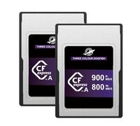 Dogfish 2 Pack 512GB CFexpress Type A Memory Card, Up to 900MB/s Read Speed for Sony Alpha/FX Cameras, 4K 8K Recording and High Speed Continuous Shooting