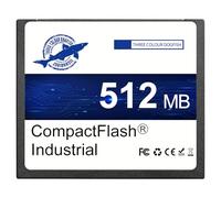 Dogfish Compact Flash Memory Card 512MB Industrial CF Type I Card FAT16 for Industrial Equipment, CNC Machine, Vintage Digital Cameras