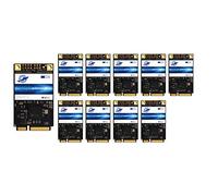 Dogfish Msata 16GB Internal Solid State Drive Mini Sata SSD Disk 10 Unit Bulk Package Pack (16GB 10Pack)